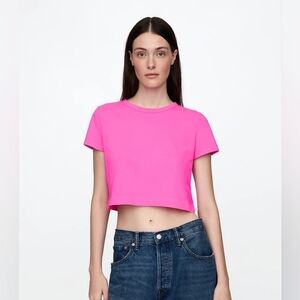 GAP Organic Cotton VintageSoft Crop T-Shirt